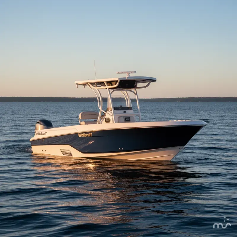 Slide: The Image of Wellcraft 222 Fisherman 2023 - 0