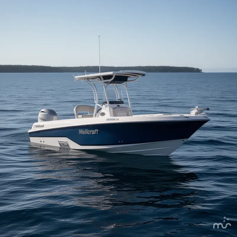 Slide: The Image of Wellcraft 222 Fisherman 2023 - 1