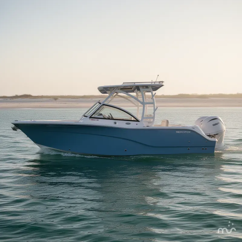 Slide: The Image of Sea Fox 268 Traveler Dual Console 2025 - 0
