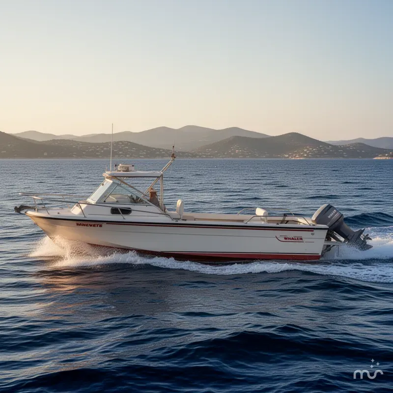 Slide: The Image of Boston Whaler 25 Revenge 1983 - 4