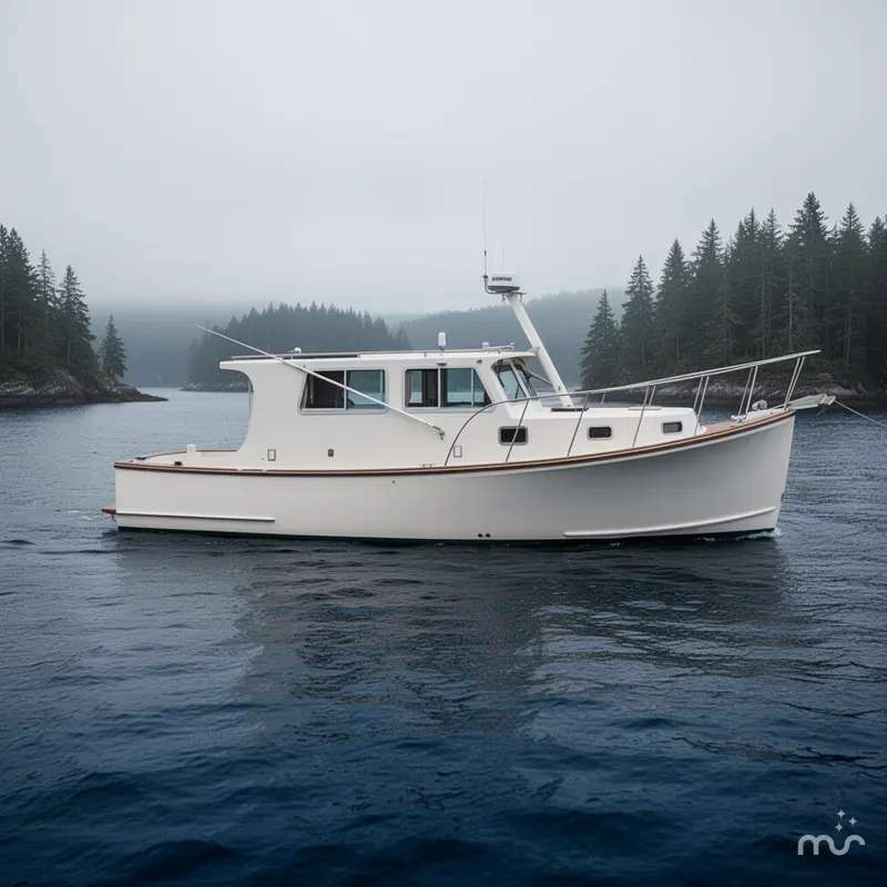 The Image of Duffy 35 Downeast Cruiser 1998 - 0