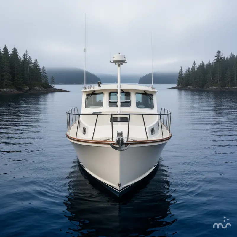 Slide: The Image of Duffy 35 Downeast Cruiser 1998 - 3