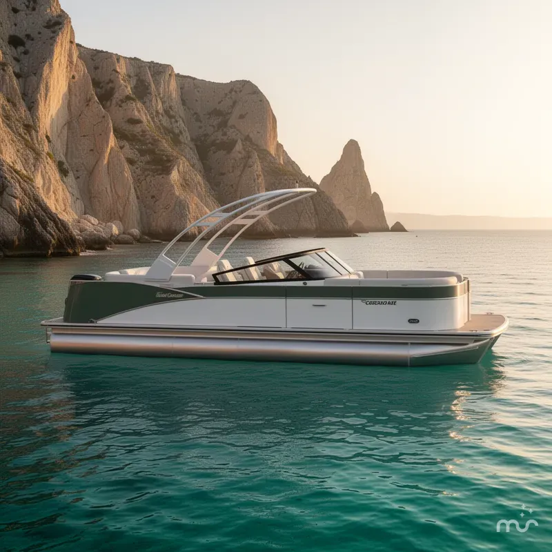 Slide: The Image of Tahoe Cascade 2585 Quad Lounge Windshield 2025 - 2