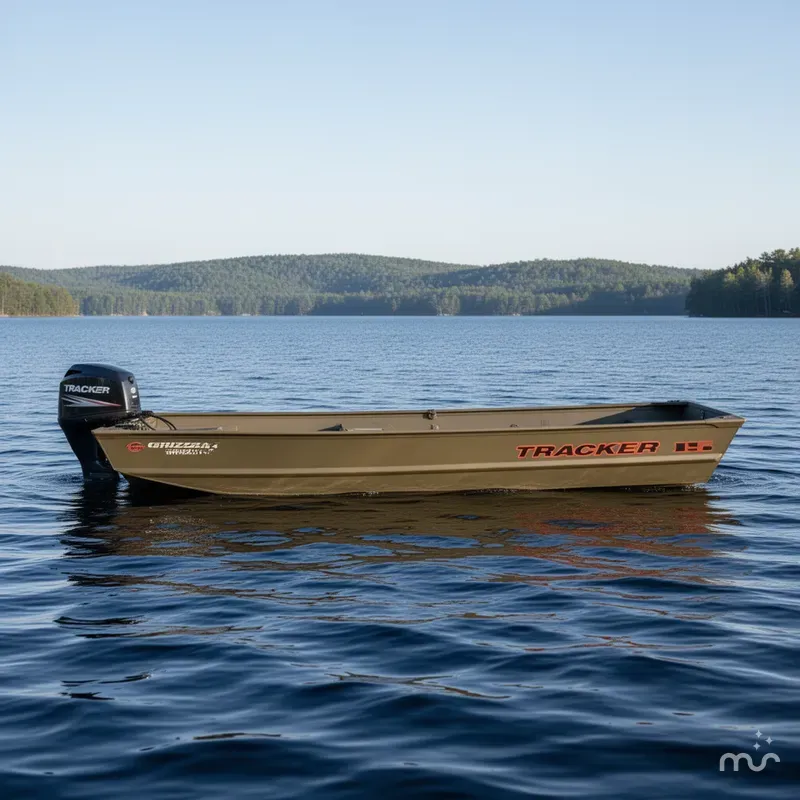 Slide: The Image of Tracker Grizzly 1542 Utility 2025 - 0