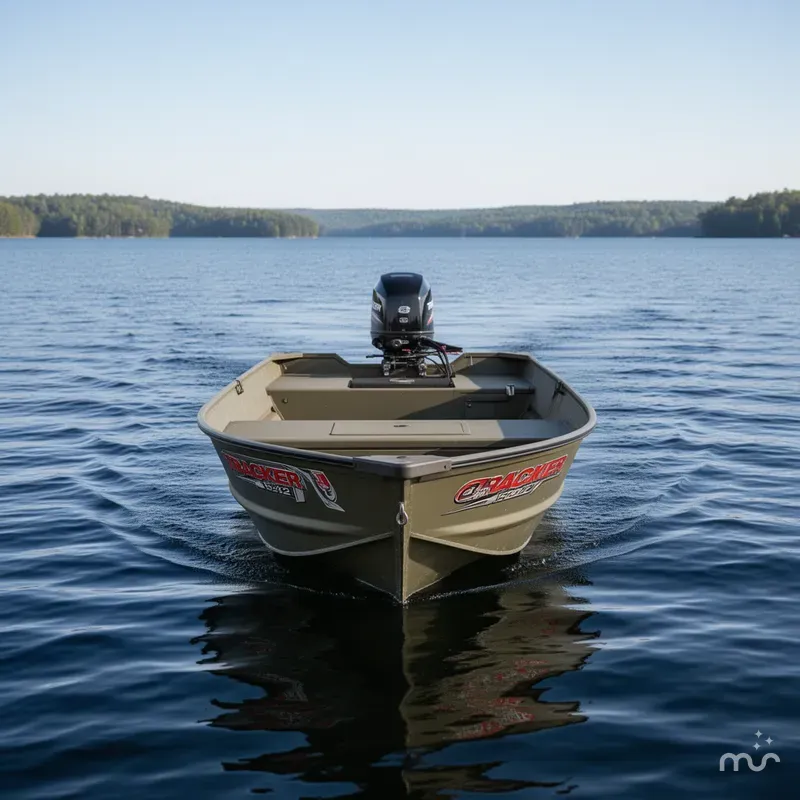 Slide: The Image of Tracker Grizzly 1542 Utility 2025 - 1