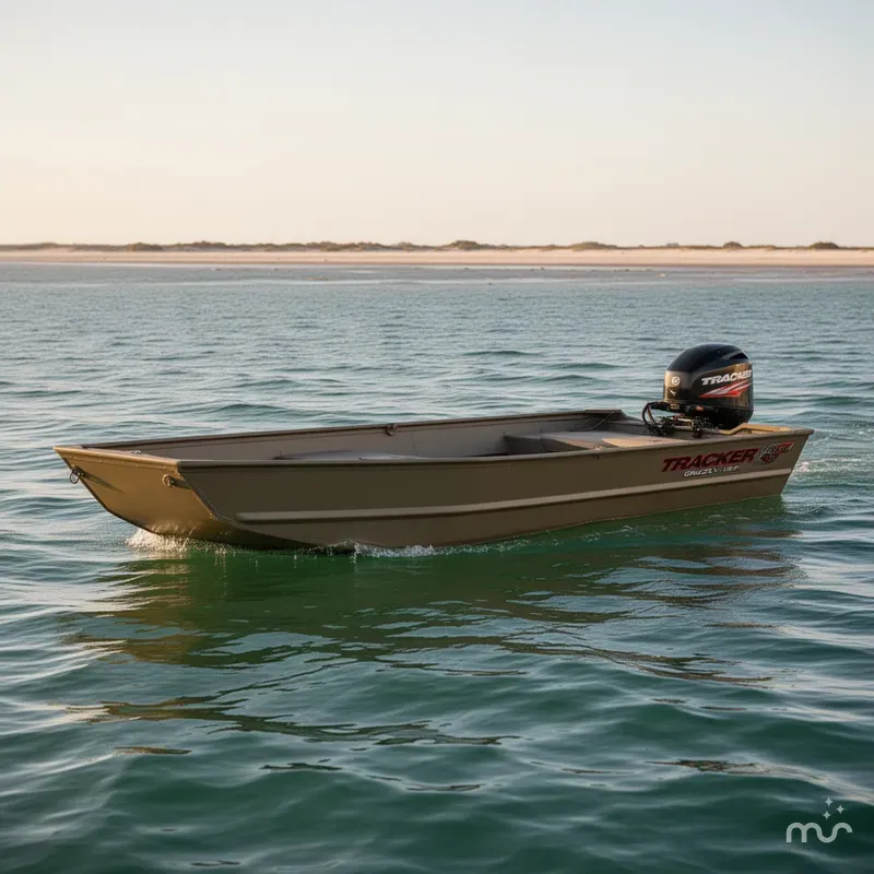 Slide: The Image of Tracker Grizzly 1542 Utility 2025 - 0
