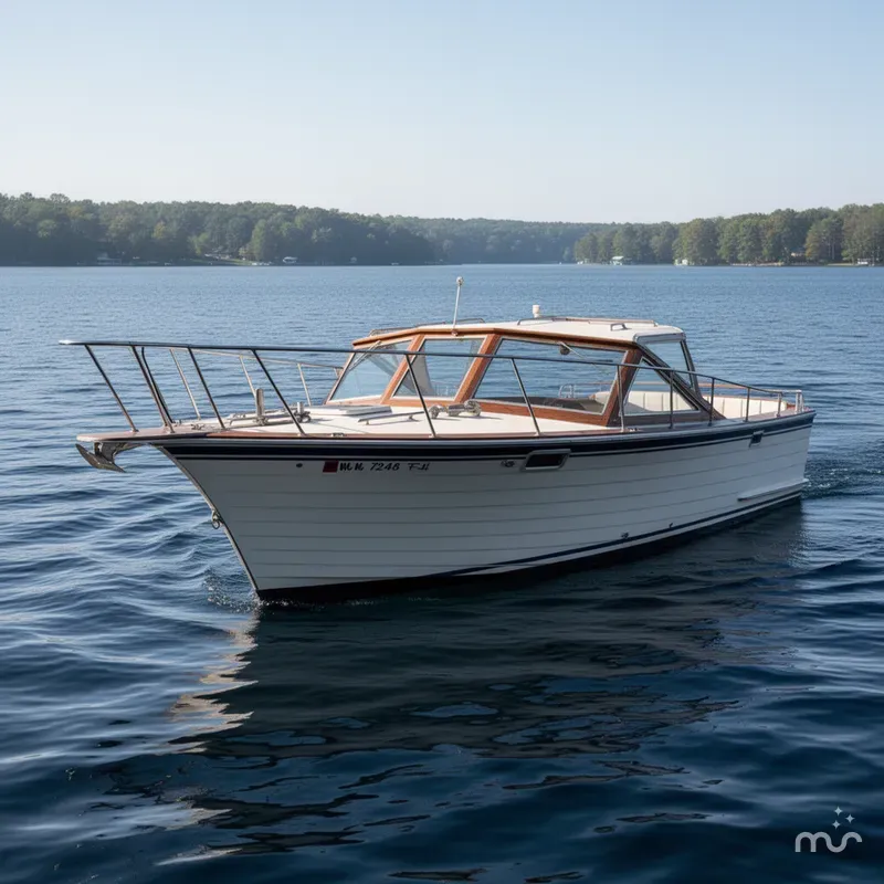 Slide: The Image of Amer Runabout 31 1987 - 1