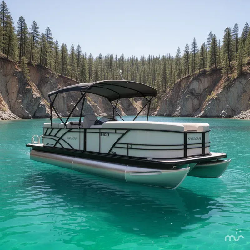 Slide: The Image of Sylvan Mirage X3 Tritoon 2023 - 2