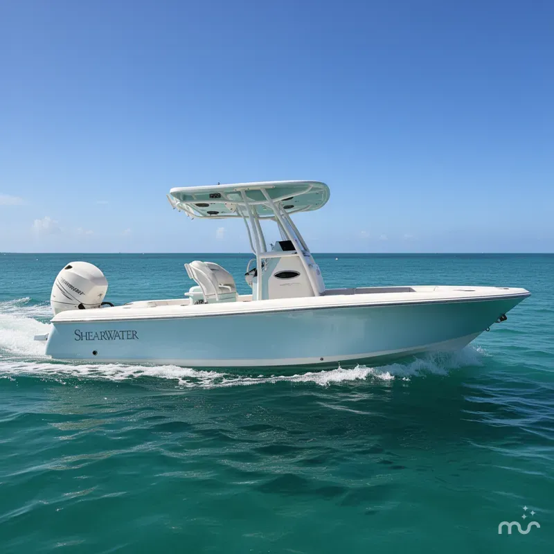 Slide: The Image of Shearwater 260 Carolina Flare 2020 - 0