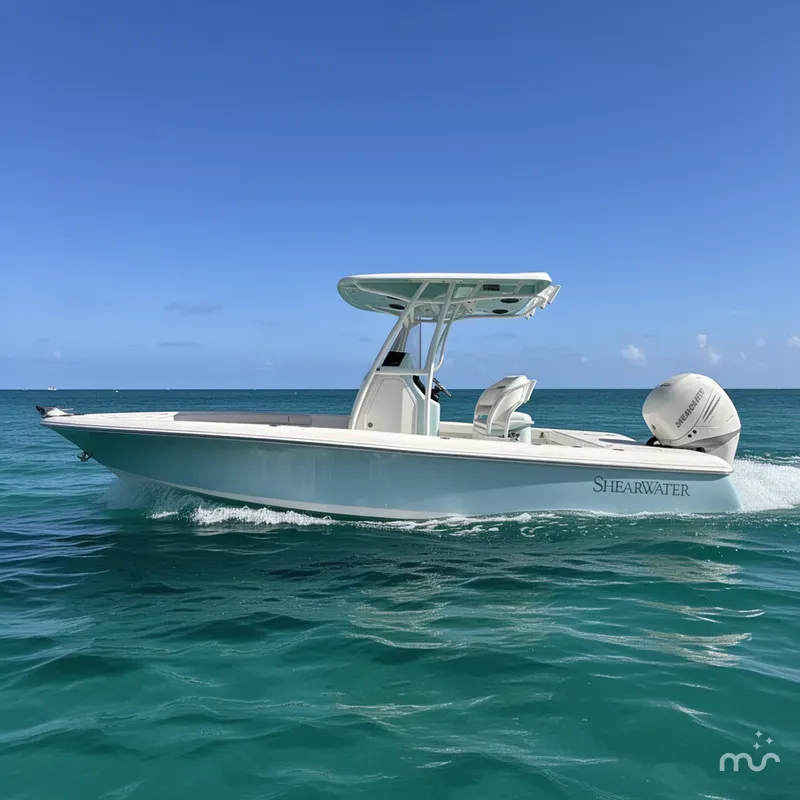 Slide: The Image of Shearwater 260 Carolina Flare 2020 - 1