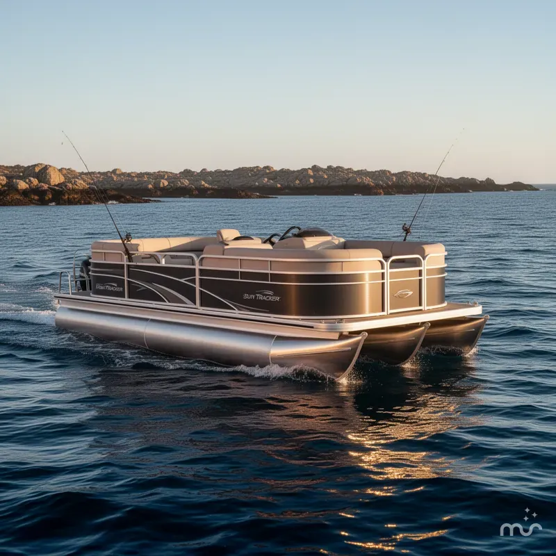 The Image of Sun Tracker Fishin' Barge 20 DLX 2025 - 0