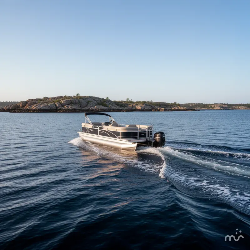 Slide: The Image of Sun Tracker Fishin' Barge 20 DLX 2025 - 2