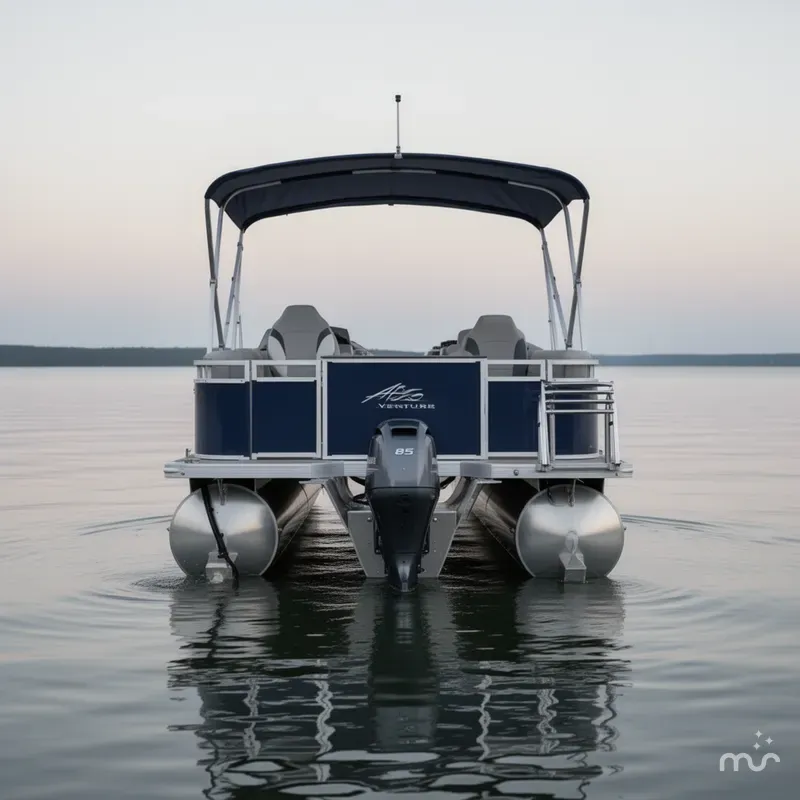 Slide: The Image of Avalon Venture 85 23' Rear Fish - Triple Toon - IN STOCK 2025 - 1