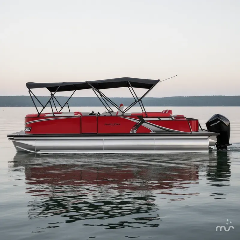 Slide: The Image of Avalon LSZ 25' Quad Lounge Shift - Triple Toon - IN STOCK 2025 - 1