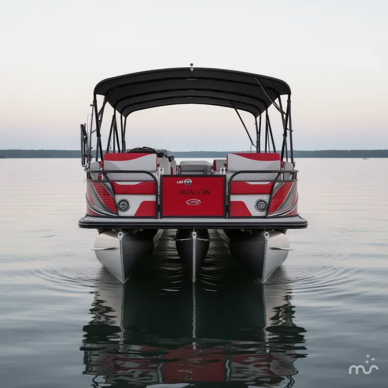 Slide: The Image of Avalon LSZ 25' Quad Lounge Shift - Triple Toon - IN STOCK 2025 - 3