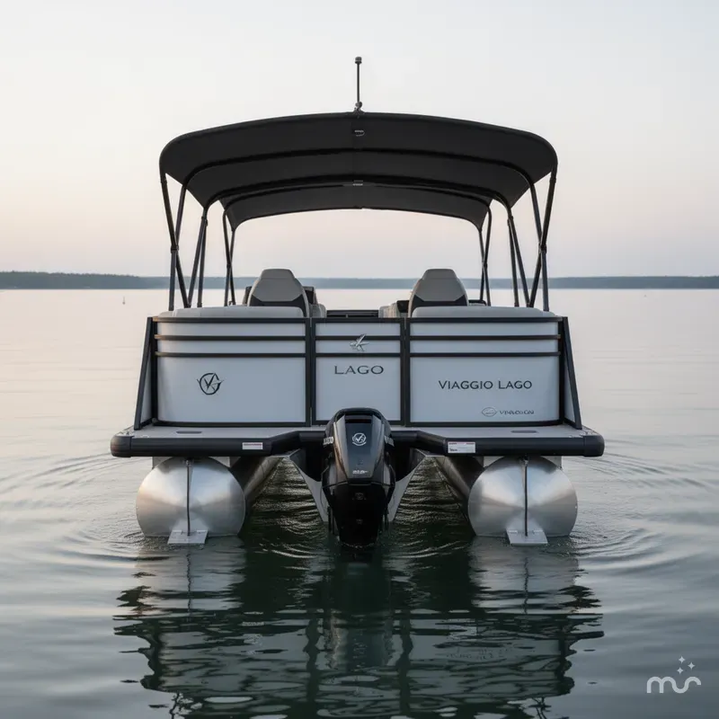 Slide: The Image of Viaggio Lago X 22' U (Quad Lounge) Triple-Toon - IN STOCK 2025 - 2