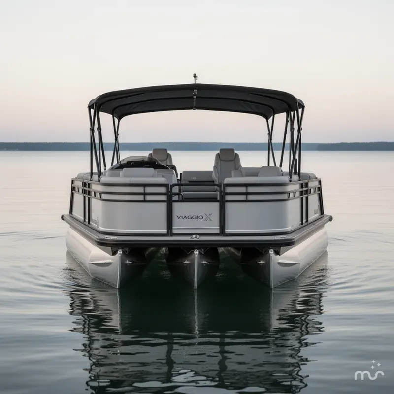 Slide: The Image of Viaggio Lago X 22' U (Quad Lounge) Triple-Toon - IN STOCK 2025 - 3