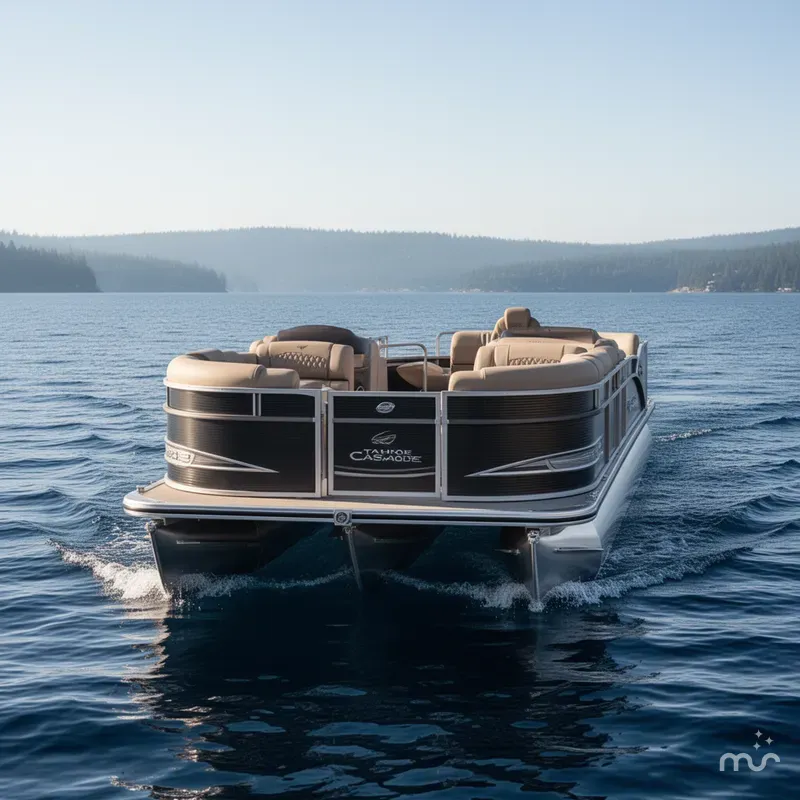 Slide: The Image of Tahoe Cascade 2385 Swingback (VRL) & Honda 4-Stroke EFI 2025 - 1