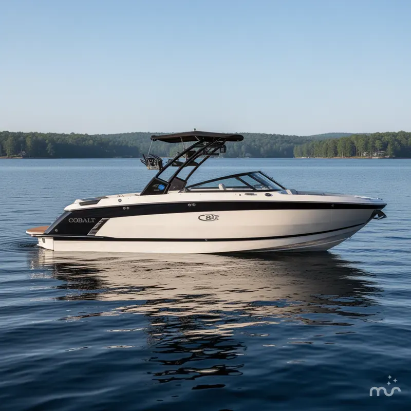 Slide: The Image of Cobalt R8 Surf With 430HP Volvo V8 2025 - 2
