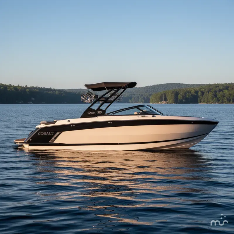 Slide: The Image of Cobalt R8 Surf With 430HP Volvo V8 2025 - 2