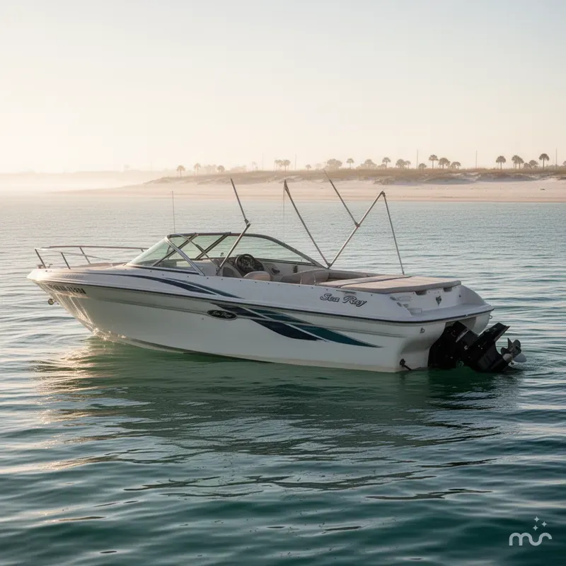 Slide: The Image of Sea Ray 180 Bow Rider 1998 - 4