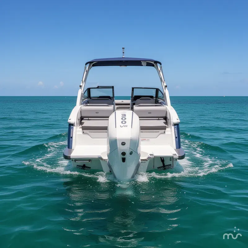 Slide: The Image of Cobalt R6 Outboard 2025 - 2