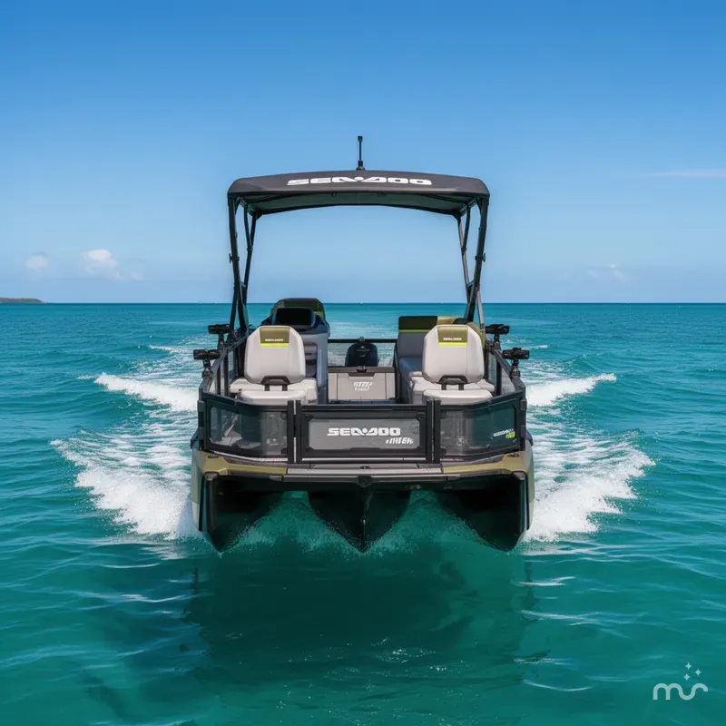 Slide: The Image of Sea-Doo Switch™ Fish 18 - 170 Hp Galvanized 2025 - 1