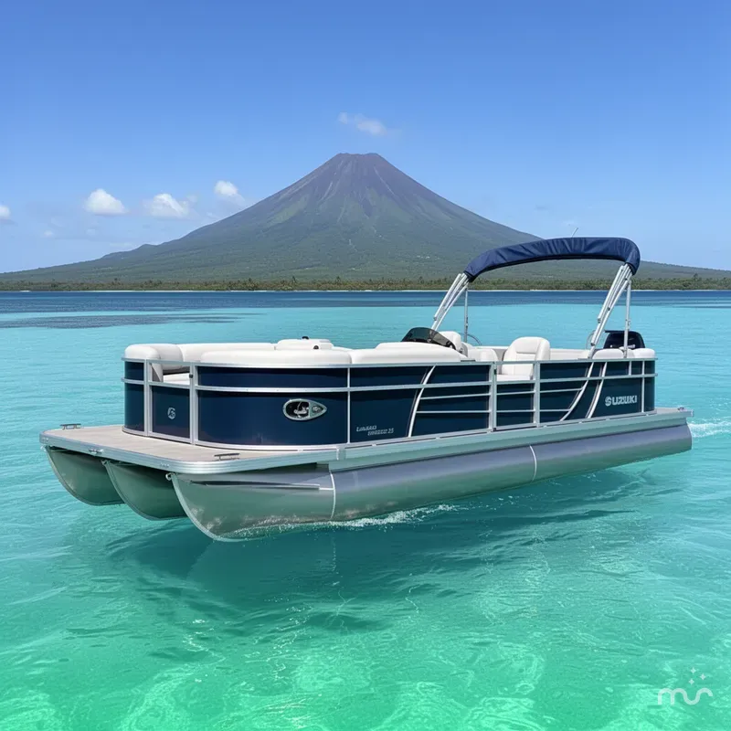 Slide: The Image of Landau Island Breeze 25 powered by a 225HP Suzuki Engine 2025 - 0