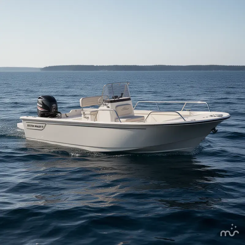 Slide: The Image of Boston Whaler 190 Montauk 2025 - 2
