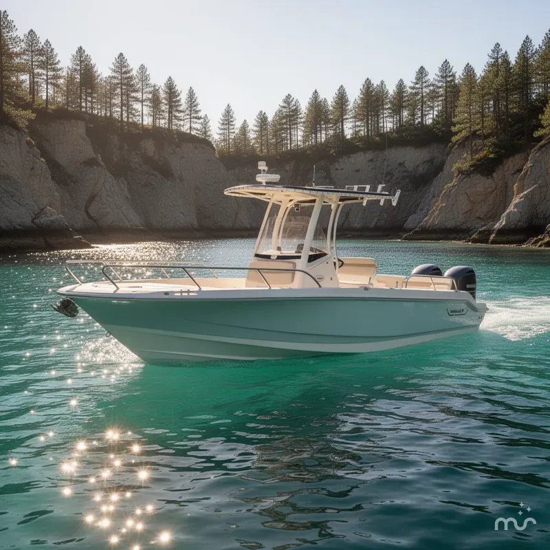 Slide: The Image of Boston Whaler 220 Dauntless 2025 - 1