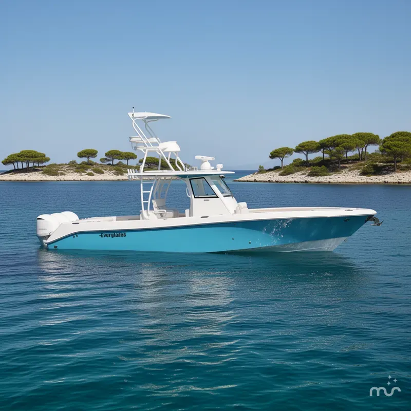 Slide: The Image of Everglades 355 Center Console 2016 - 2