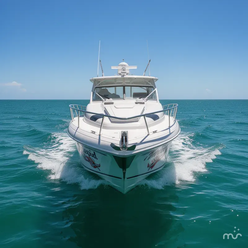 Slide: The Image of Intrepid 475 Sport Yacht 2019 - 1
