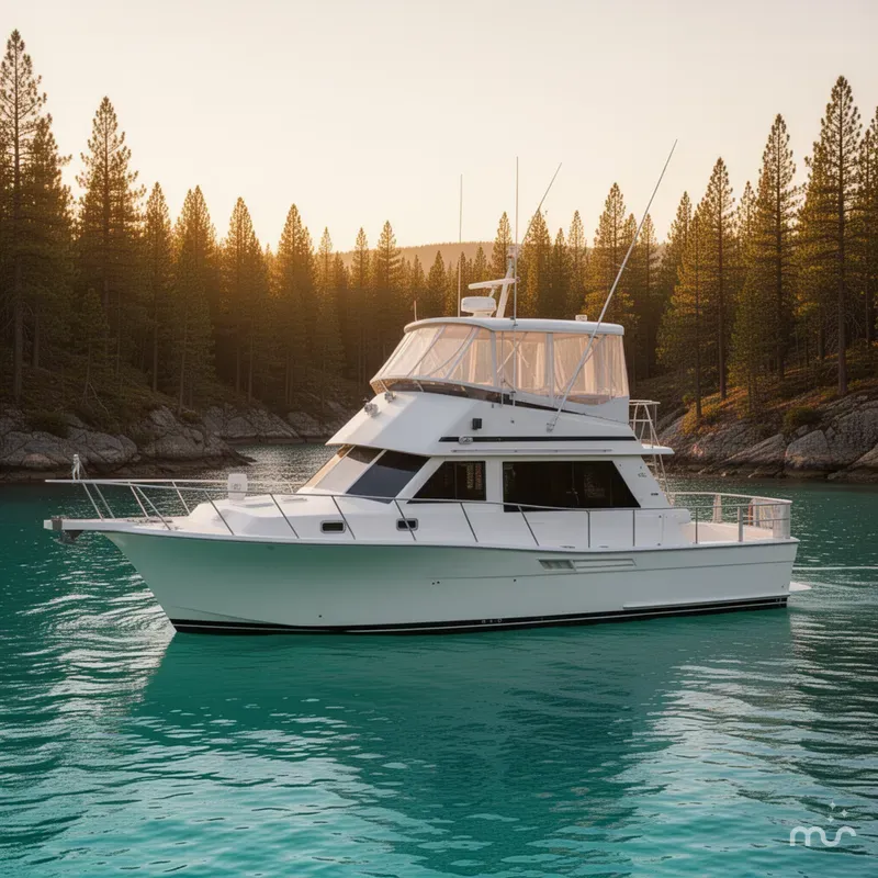 Slide: The Image of Viking 44 Motor Yacht 1989 - 2
