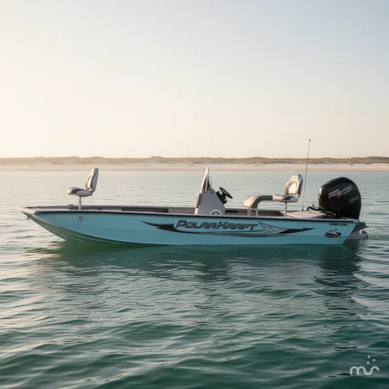 Slide: The Image of Polar Kraft Sport X210 Bay Boat 2023 - 1