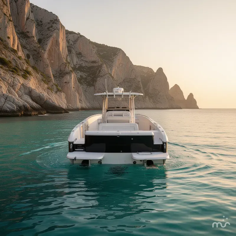 Slide: The Image of Fountain 34 Center Console 2018 - 3