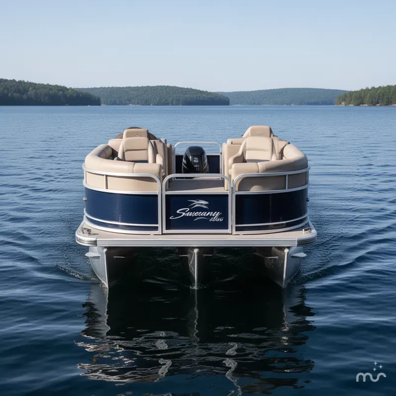 Slide: The Image of Sweetwater Tuscany 2086 Fish Pontoon 2010 - 1