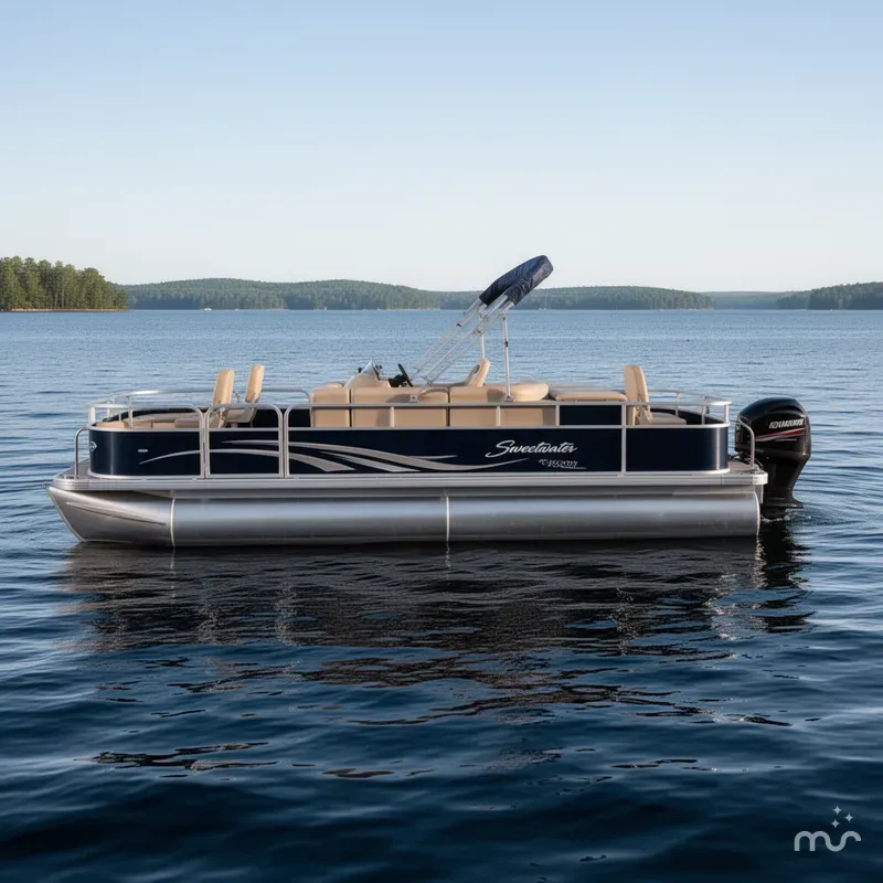 Slide: The Image of Sweetwater Tuscany 2086 Fish Pontoon 2010 - 2