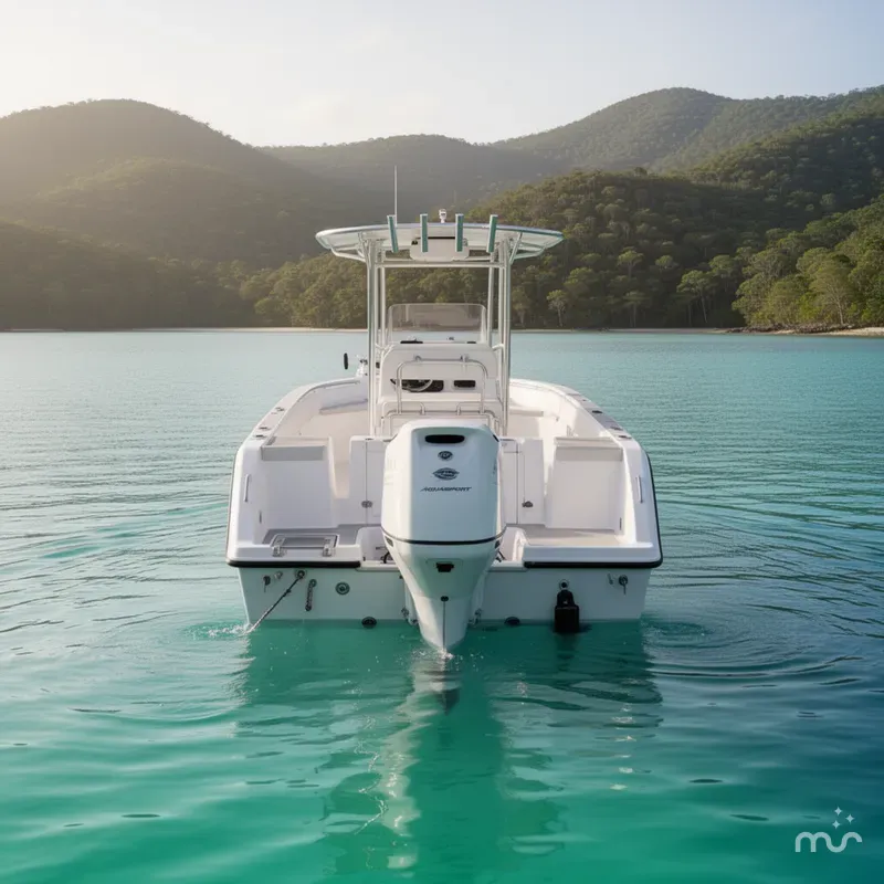 Slide: The Image of Aquasport 2200 Center Console 2024 - 3