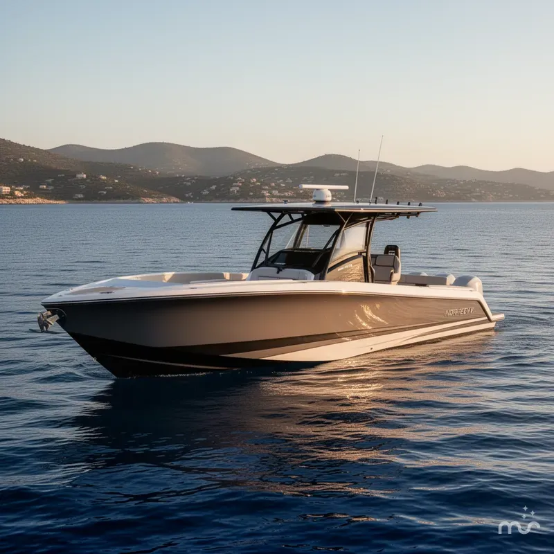 Slide: The Image of Nor-Tech 340 Sport Center Console 2024 - 2