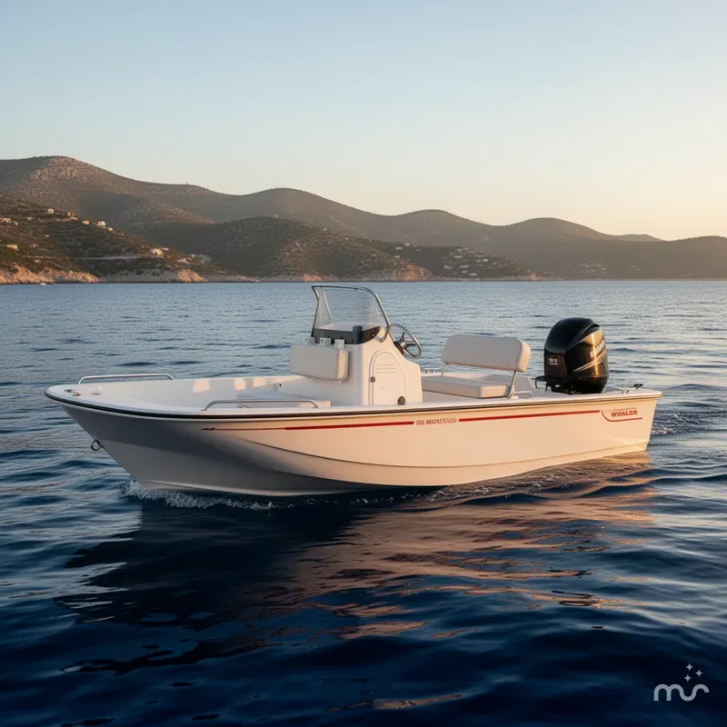 Slide: The Image of Boston Whaler 150 Montauk 2025 - 2