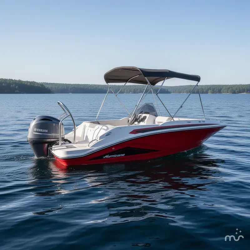 Slide: The Image of Hurricane SunDeck Sport 185 OB 2025 - 0