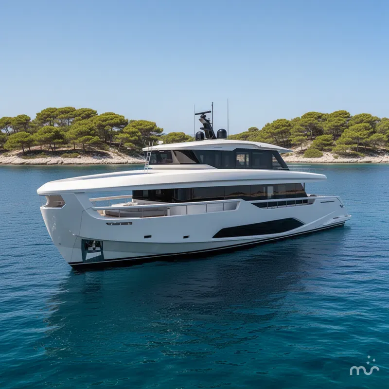 Slide: The Image of Ferretti Infynito 90 2025 - 2