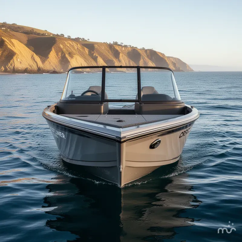 Slide: The Image of Crestliner Hawk 1750 WT JS w/ 90HP Mercury! 2025 - 0