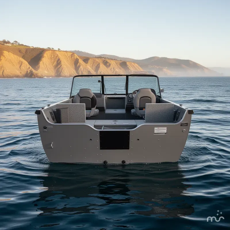 Slide: The Image of Crestliner Hawk 1750 WT JS w/ 90HP Mercury! 2025 - 2