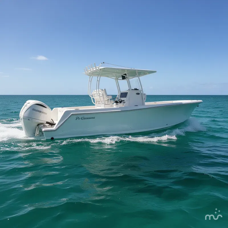 Slide: The Image of Pair Customs 28 Center Console 2025 - 0