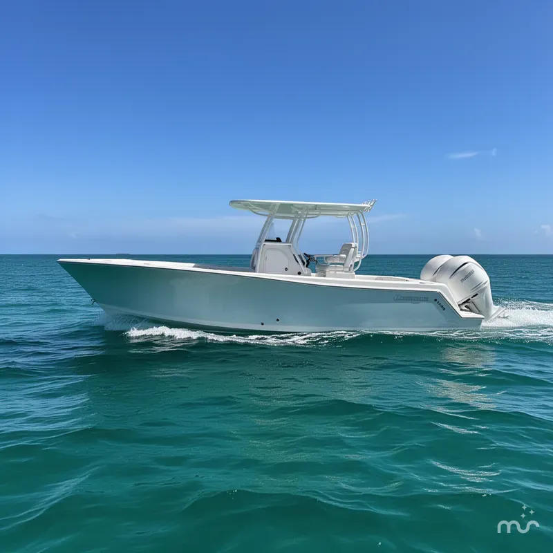 Slide: The Image of Pair Customs 28 Center Console 2025 - 2