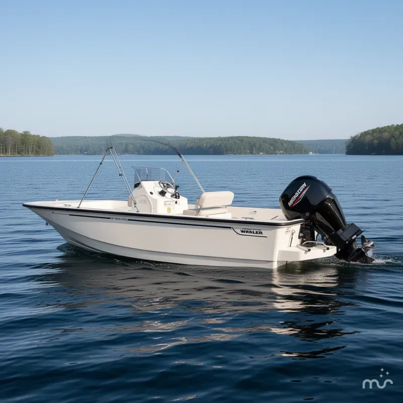 Slide: The Image of Boston Whaler 190 Montauk 2025 - 2