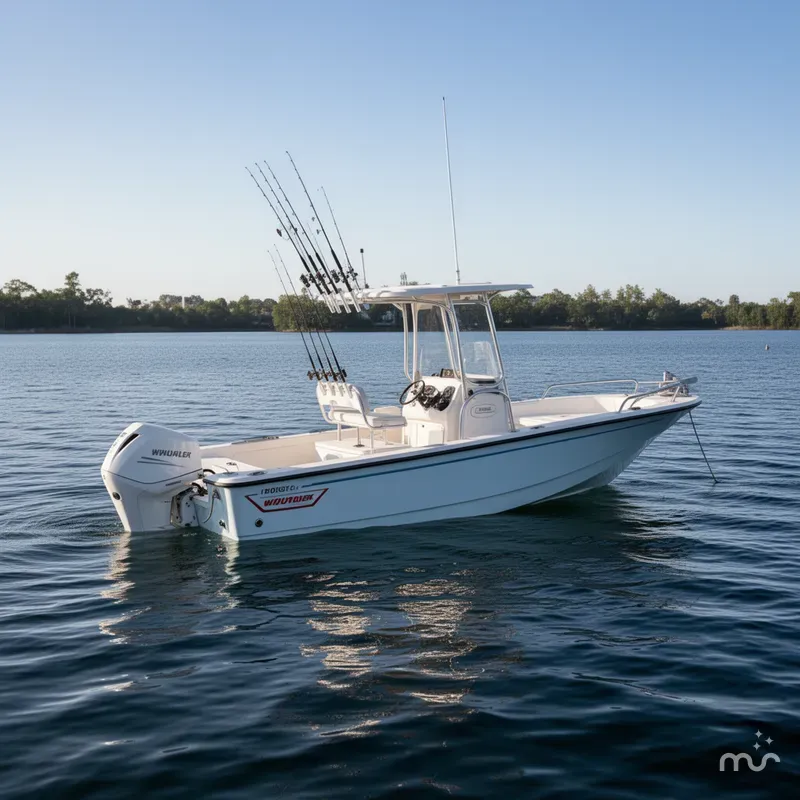 Slide: The Image of Boston Whaler 210 Montauk 2025 - 2