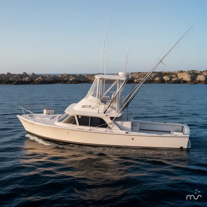 The Image of Bertram 31 Flybridge Cruiser 1973 - 0
