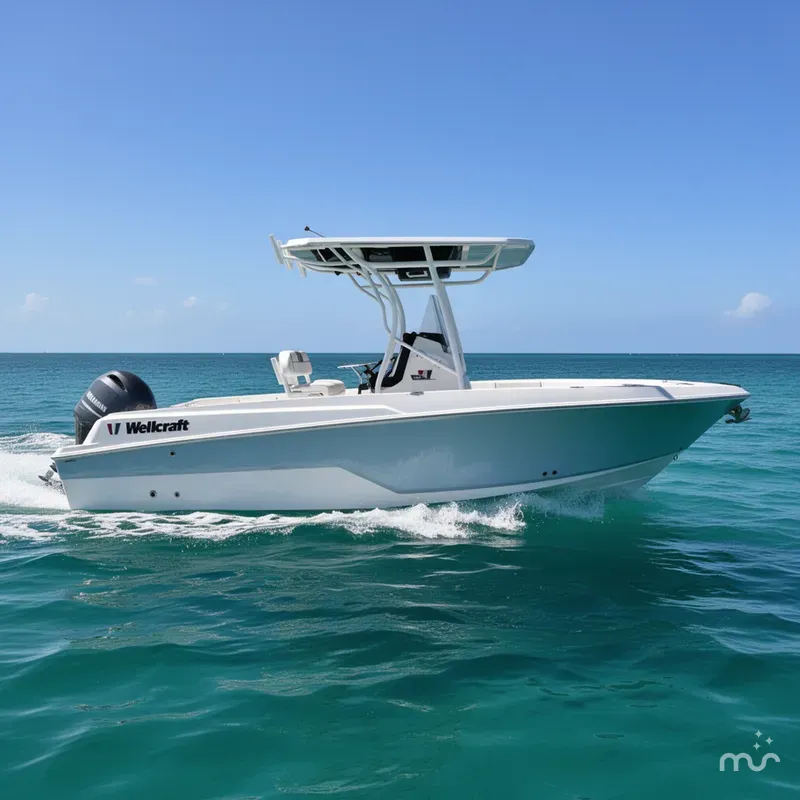 Slide: The Image of Wellcraft 222 Fisherman 2025 - 0